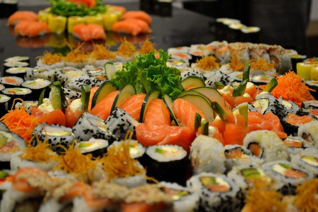 sushi, chef presentation, food, sushi, sushi, sushi, sushi, sushi